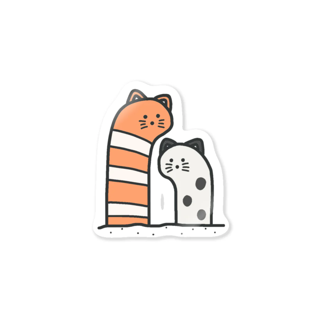 にゃんこ水族館のねこあなご Sticker