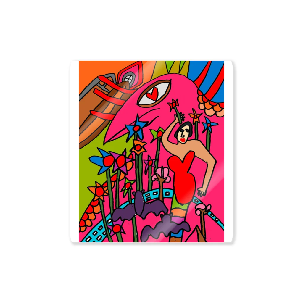 PINKMANのうーんマンボ！ Sticker