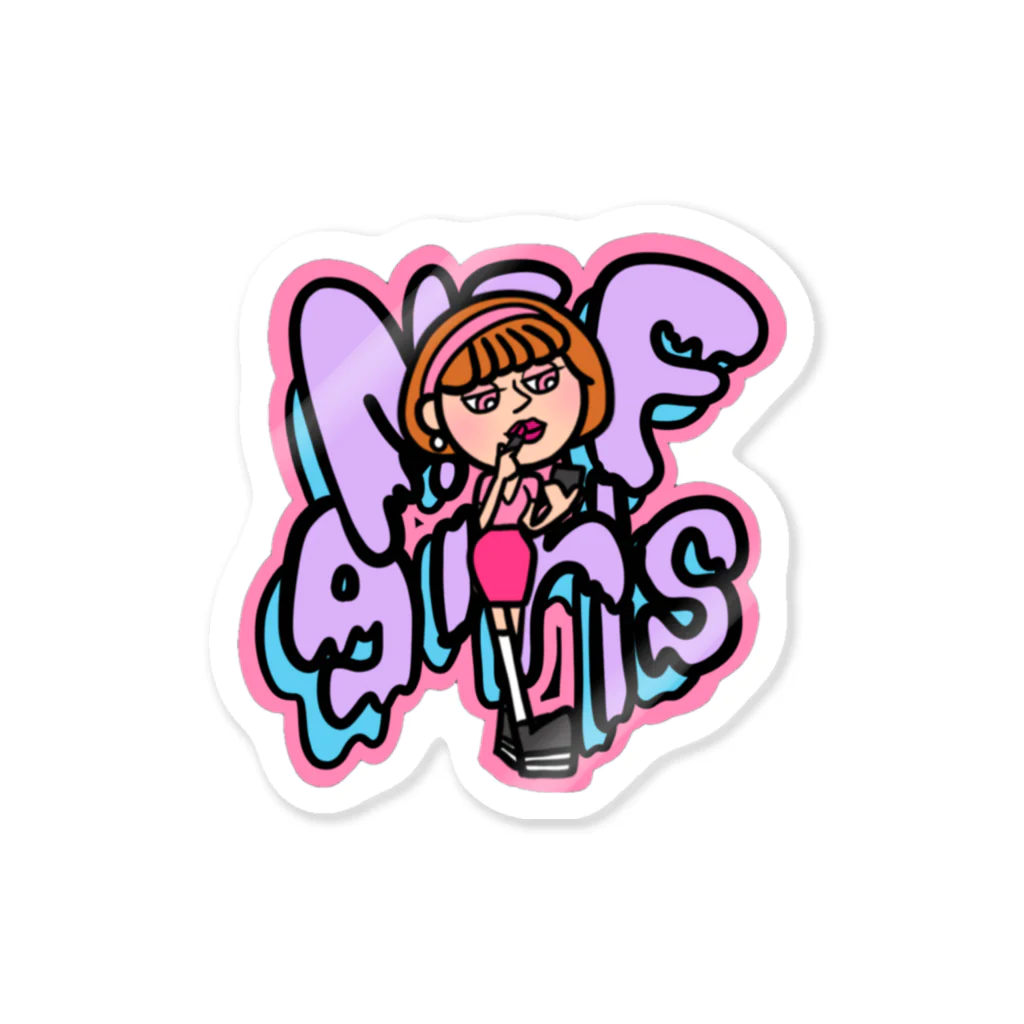 NEF girls.official のNEF girls Kumi Sticker