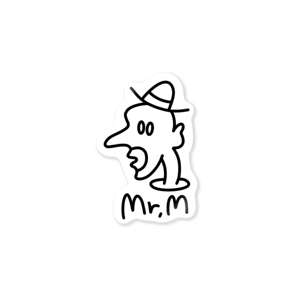 Mahora house のMr.Mシリーズ Sticker