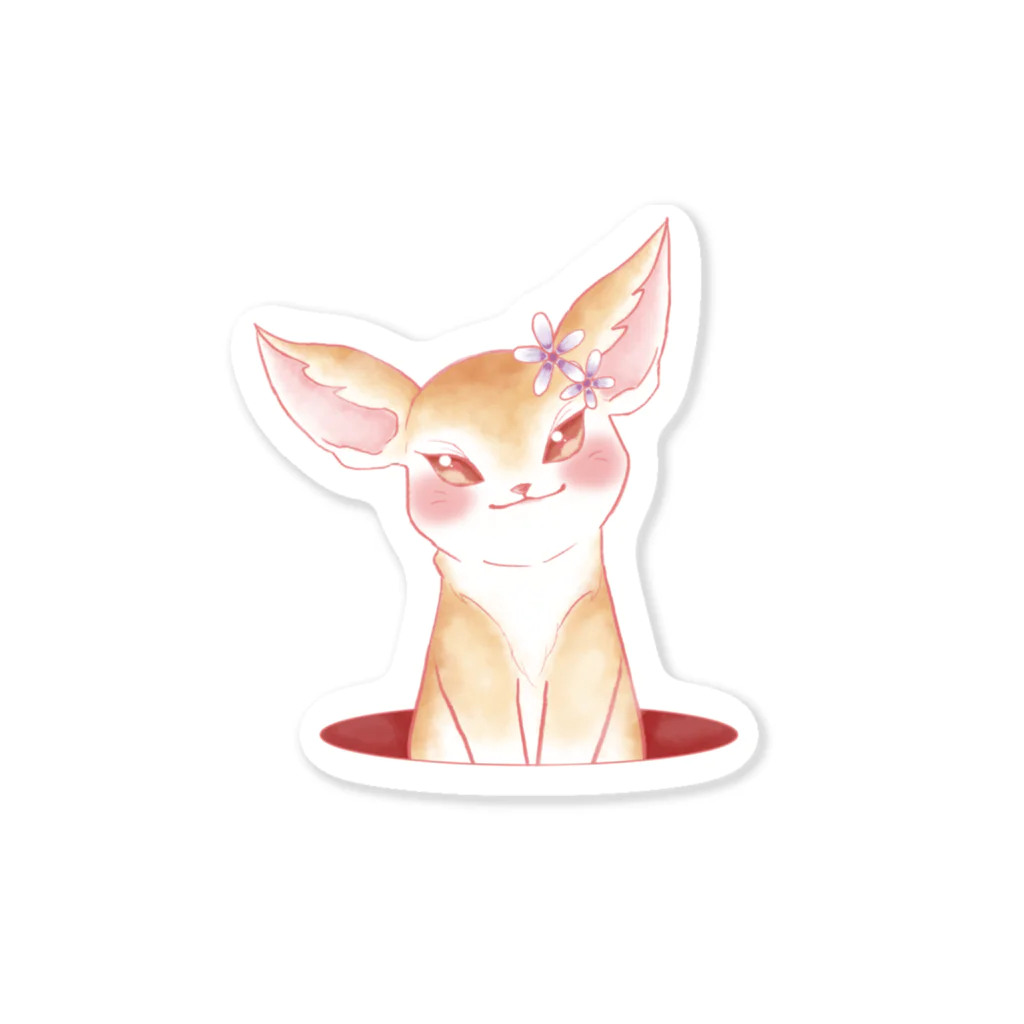 Fennec&SweetsのFennec&Sweets ステッカー ver.2 Sticker