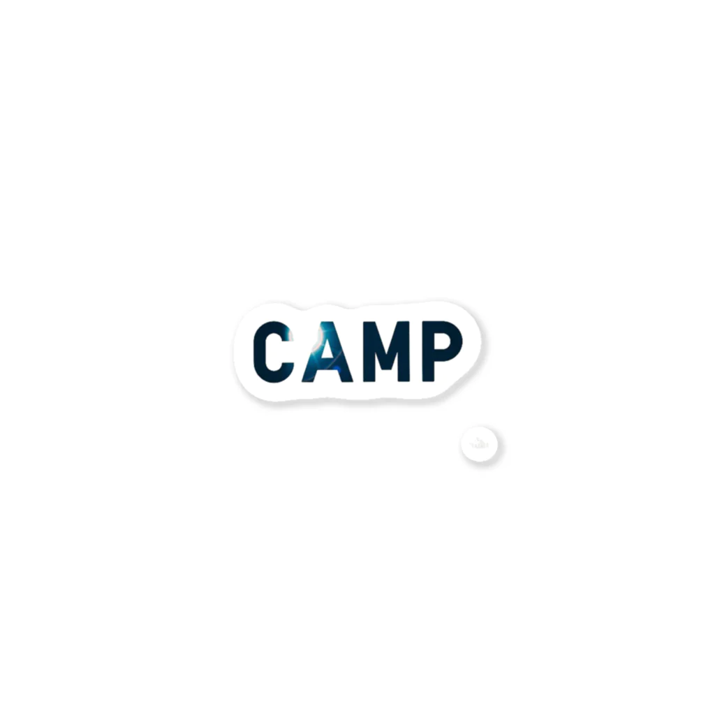 アウトドアブランドのキャンプ Sticker