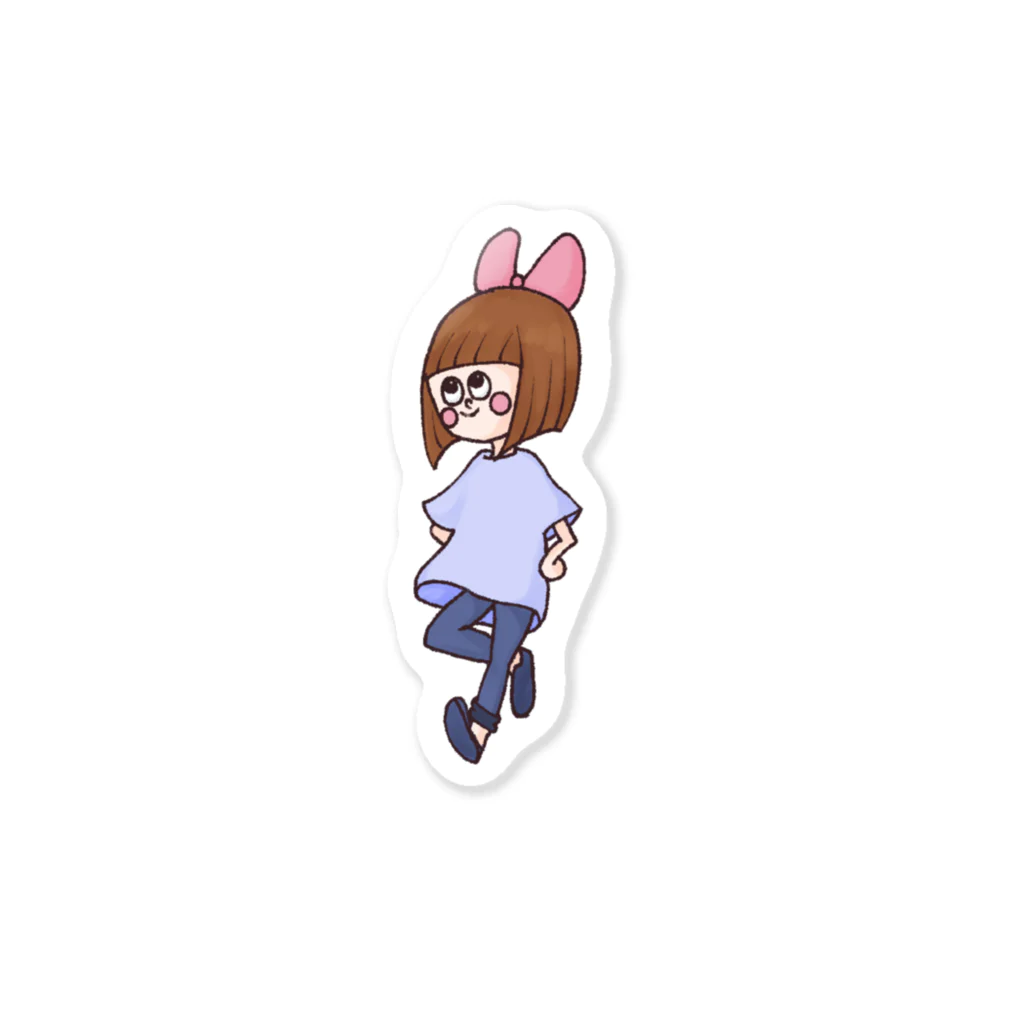 あんこちゃんのおみせのあんこちゃん Sticker