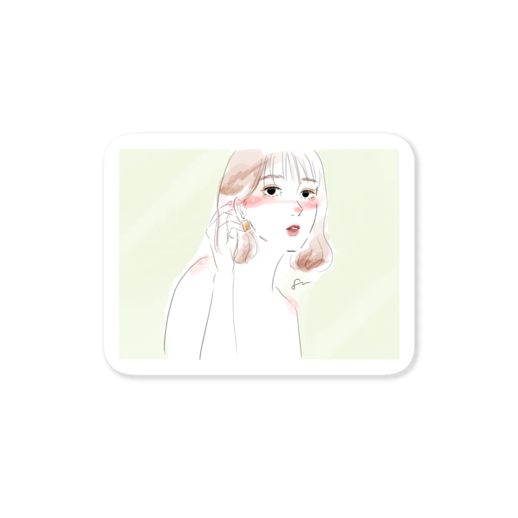 suのsummergirl ステッカー Sticker