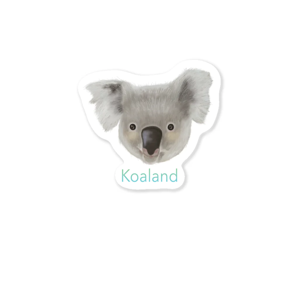 Koaland🐨🌿のコアラのKくん ステッカー