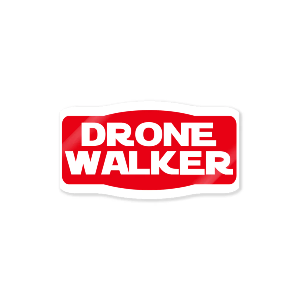 DRONE WALKERのDRONE WALKERロゴグッズ ステッカー
