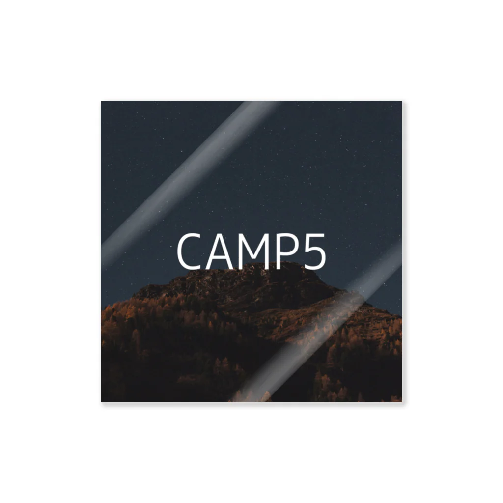 アウトドアブランドのCAMP5 Sticker