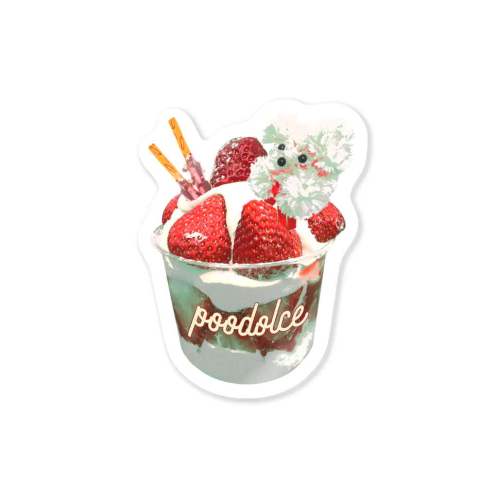 POODOLCEのonpoodle Sticker