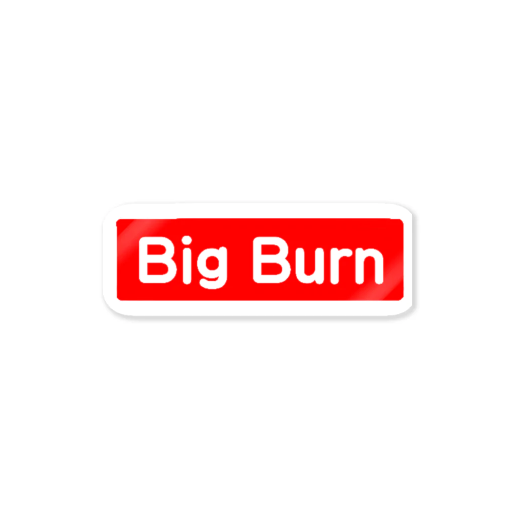 DREAMERの雑貨屋さんのBig Burn ステッカー