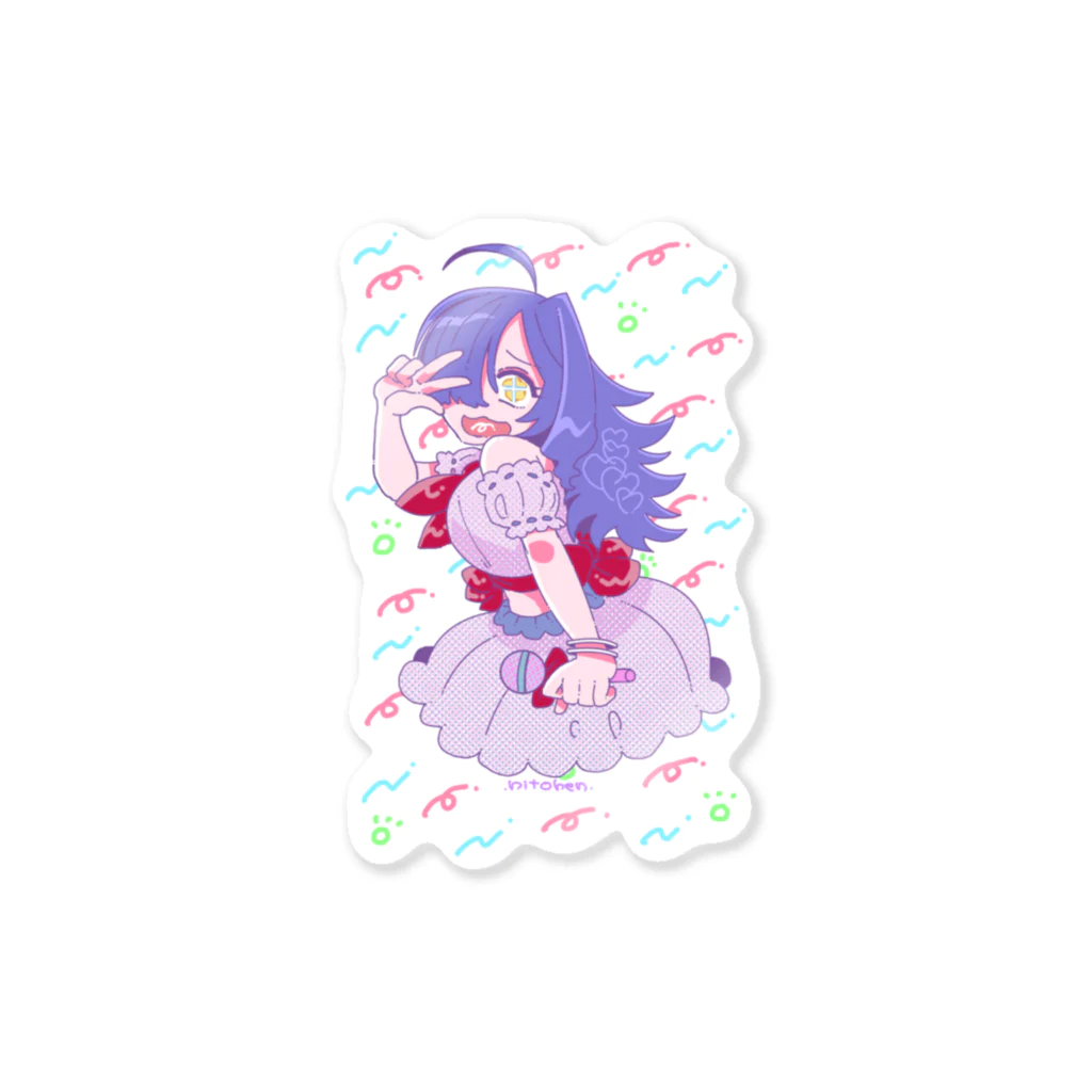 二等辺のおとめづかちゃん Sticker