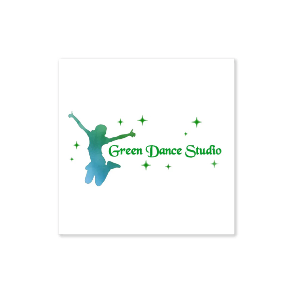 gunjho'sgalleryのグリーンダンススタジオ Sticker