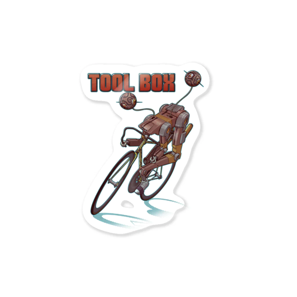 nidan-illustrationの"TOOL BOX" Sticker