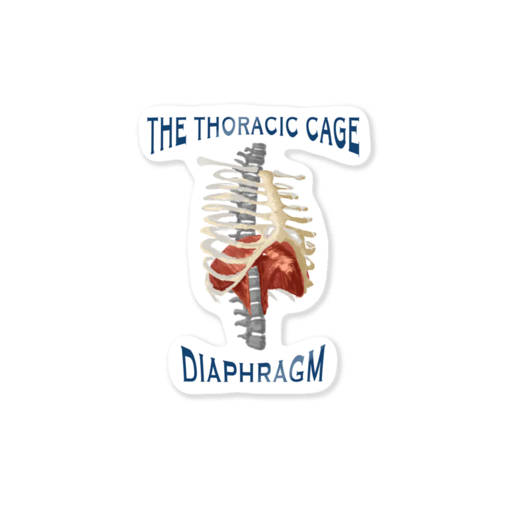 ココハレのココハレDIAPHRAGM(横隔膜)  스티커