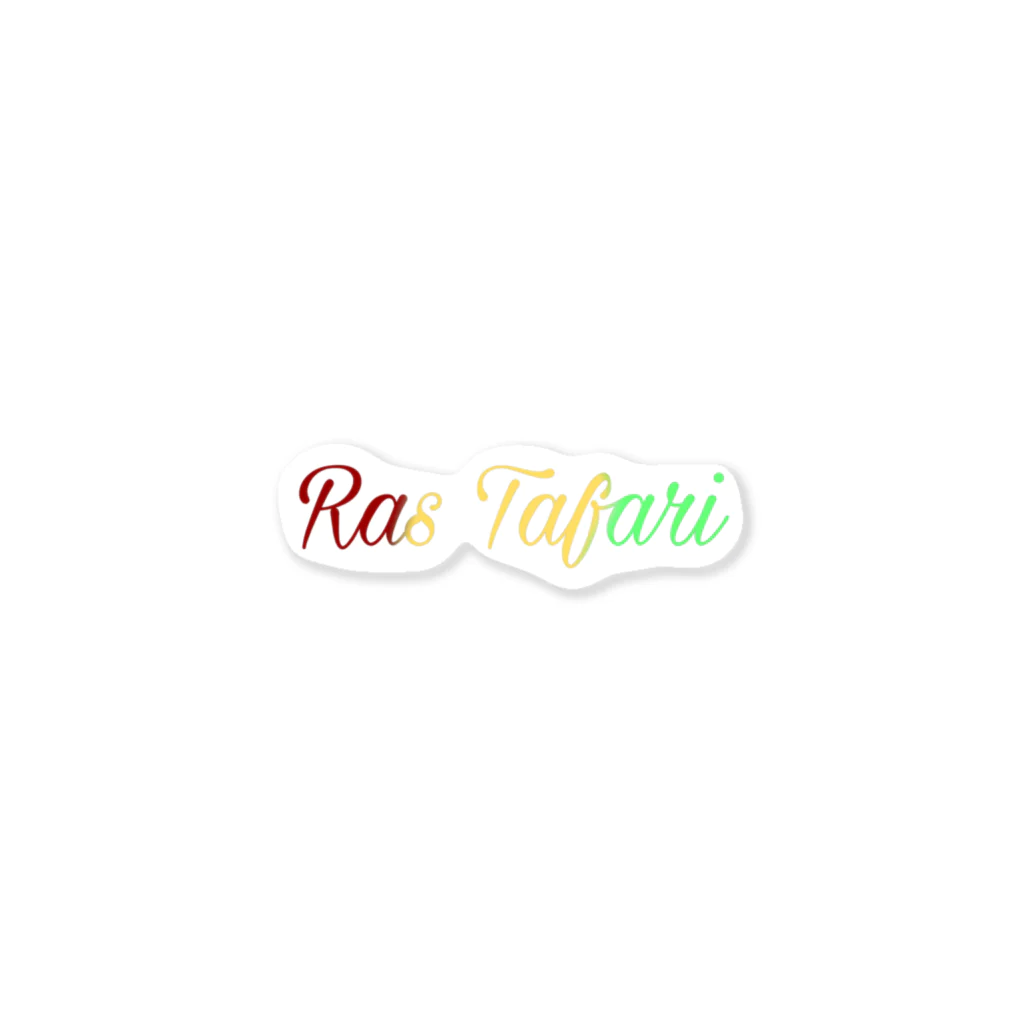 Ras TafariのRasTarariロゴ Sticker