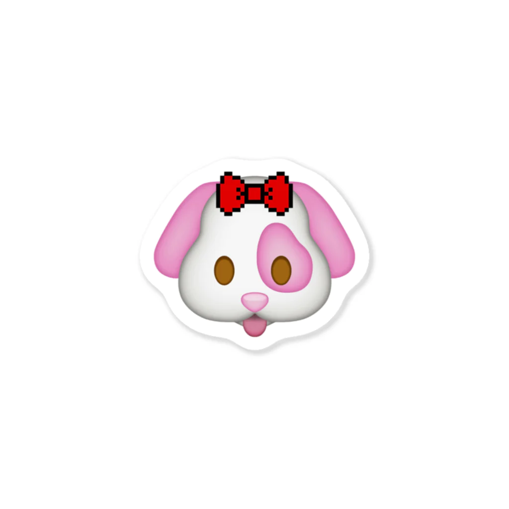 (´˘`＊)の絵文字 emoji かわいい 犬 Sticker