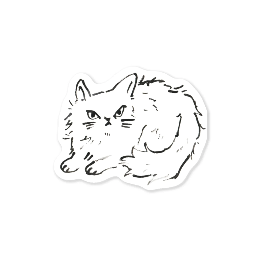 monoのペルシャ猫 Sticker