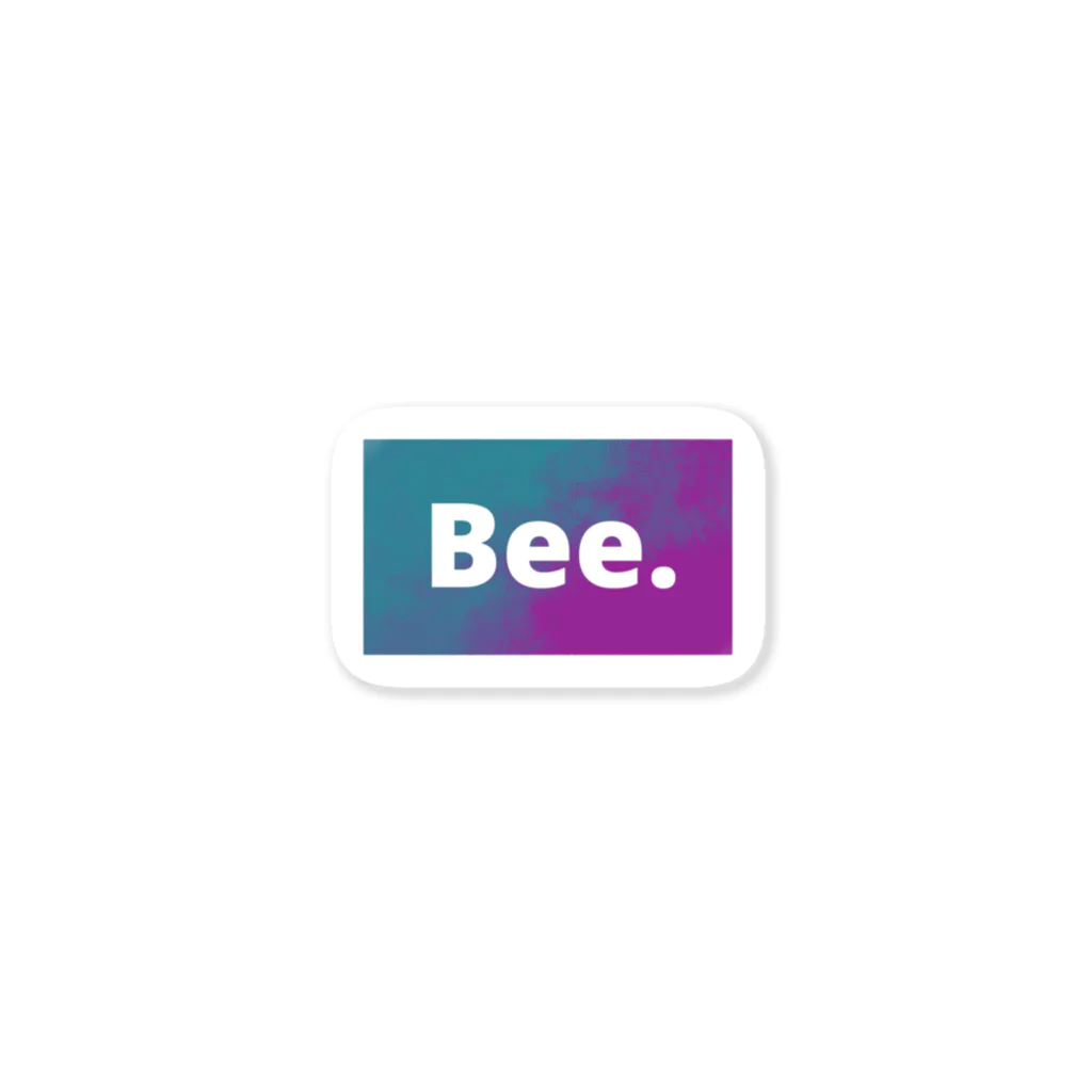 BEEのBEE. グラデーション ステッカー