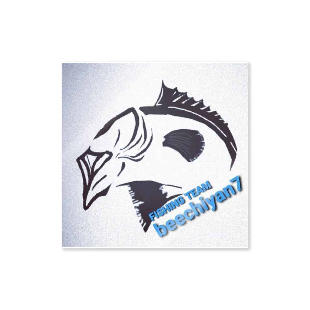 beechiyan7のfishing　team　beechiyan7 Sticker