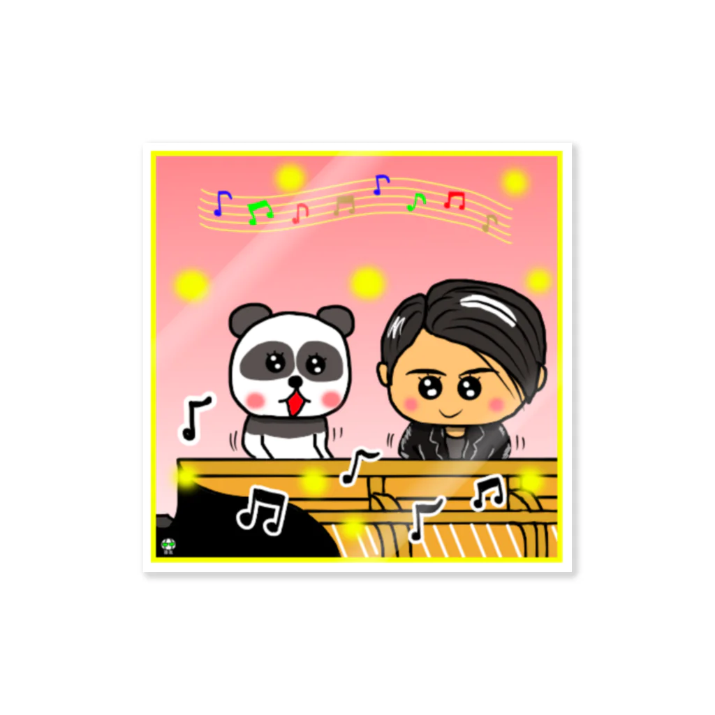 ビケ＠BKF48 補欠のＢＫ　ピアノ演奏 Sticker