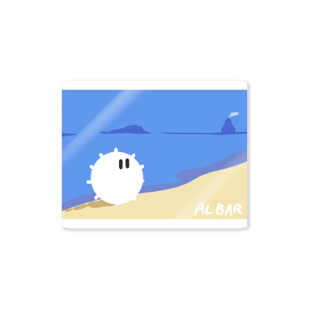 AL BAR / アルバールのきてきをききながら Sticker