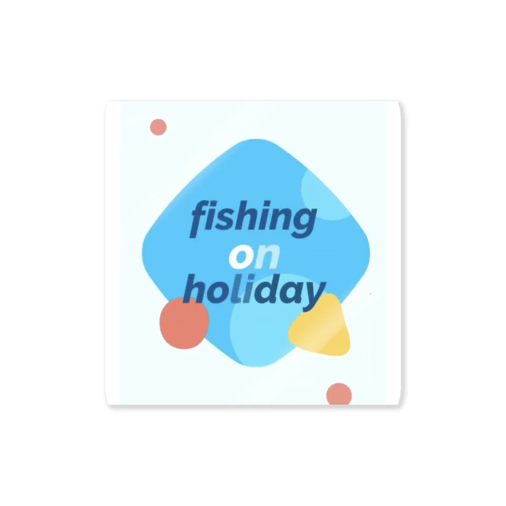 フィッシュホリデイのFishHolidayステッカー Sticker