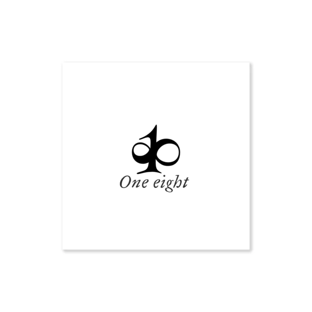 shoshonのOne Eight hat Sticker