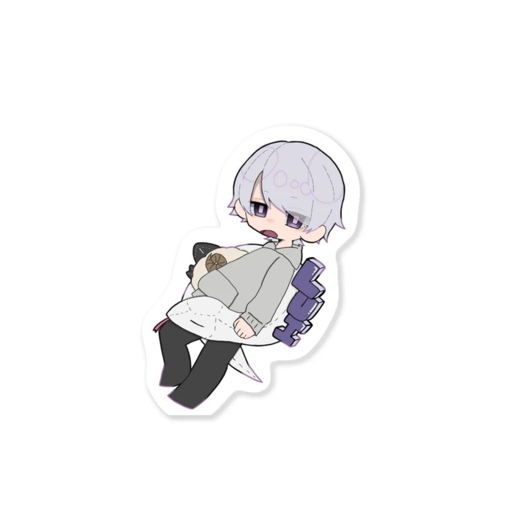 宵(よい)𓆉@課禁出来んのか。のA Sticker