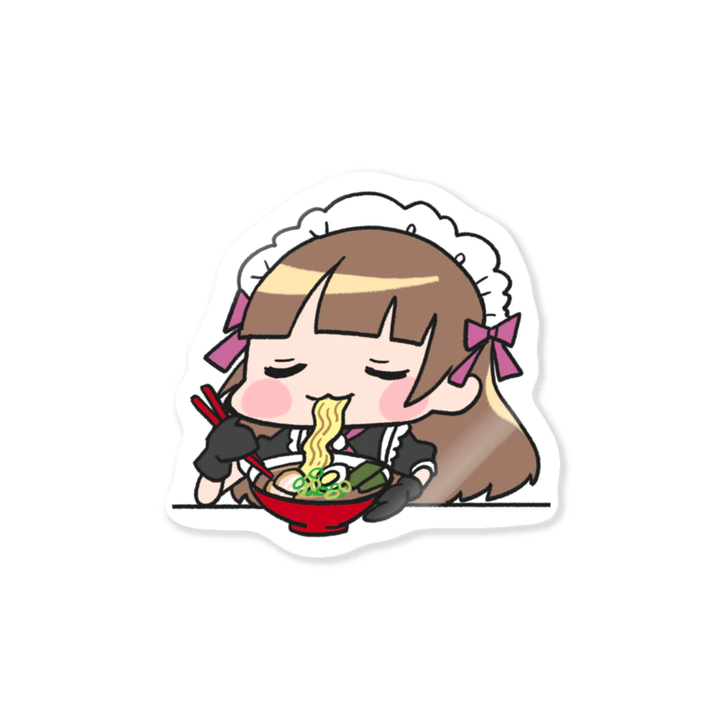 夢野ゆの💭💘の夢野ゆのステッカー（らーめん） Sticker