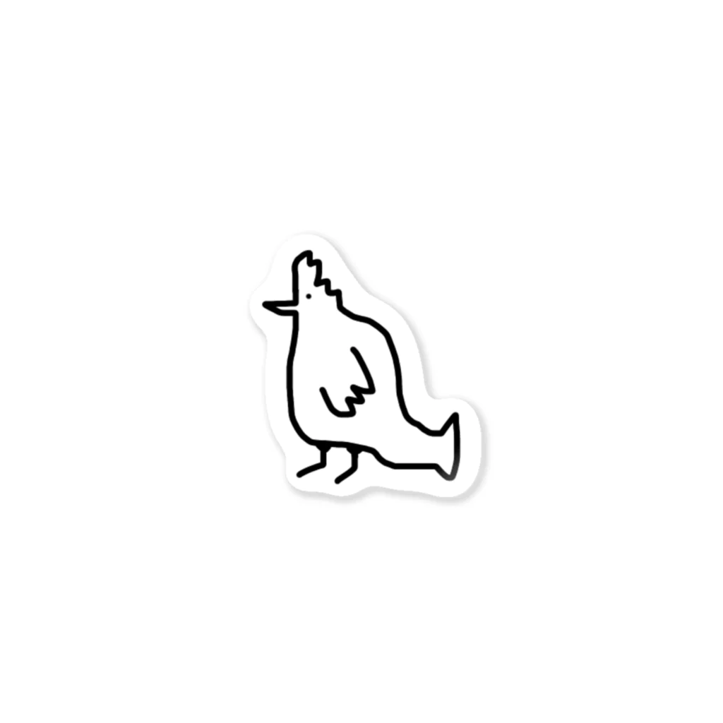 yusuke's animalの鳥のようなもの Sticker