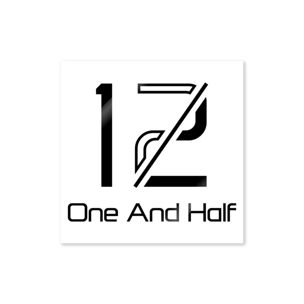 OneAndHalfのOneAndHalf ステッカー