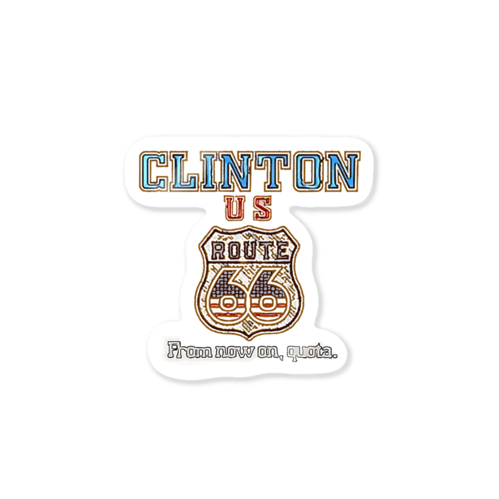 gonk70のClinton ステッカー