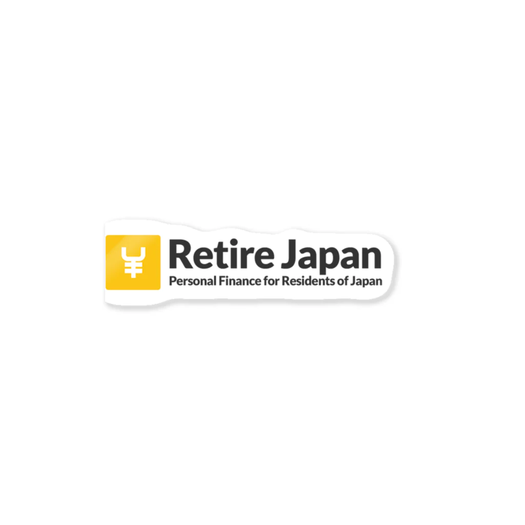RetireJapanのRetireJapan ステッカー