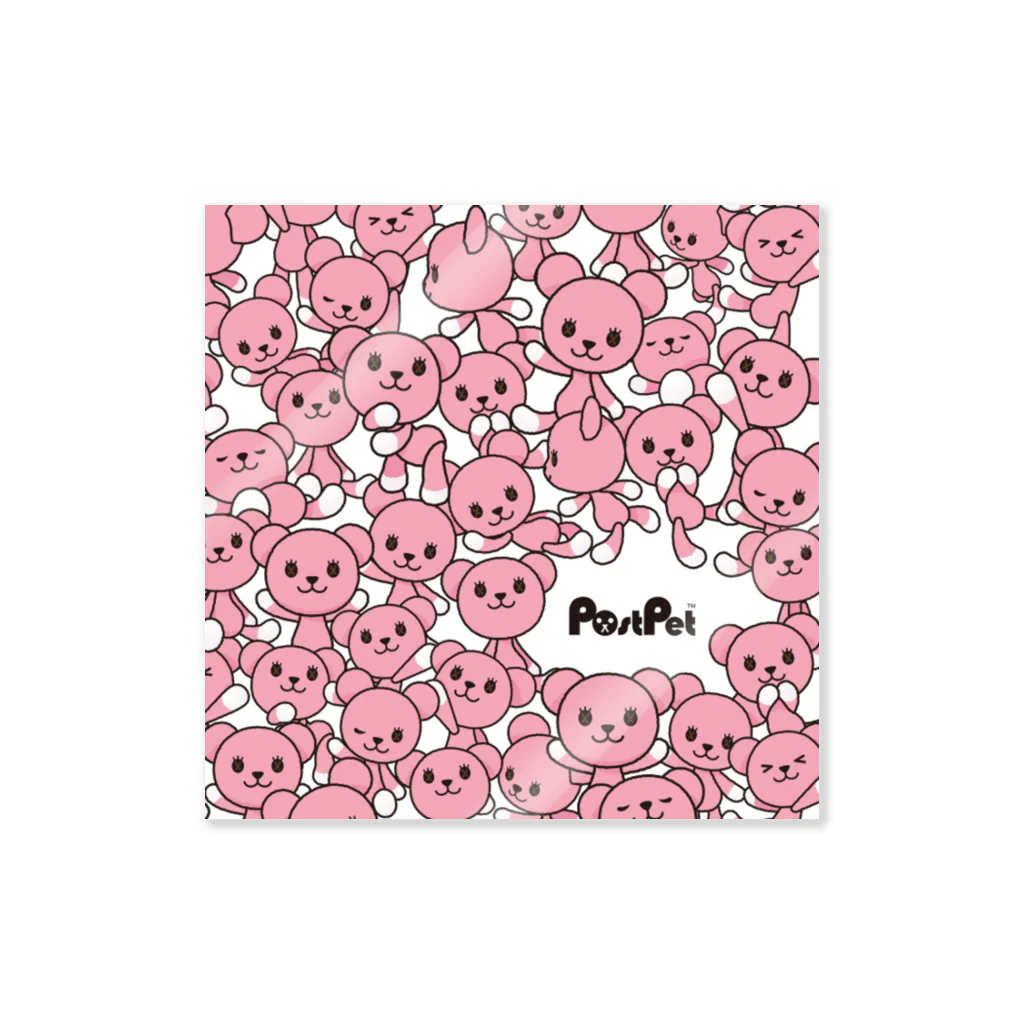 PostPet Official Shopのモモだらけ Sticker