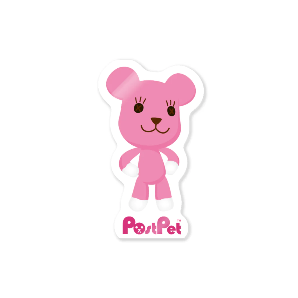 PostPet Official Shopのえっへんモモ Sticker