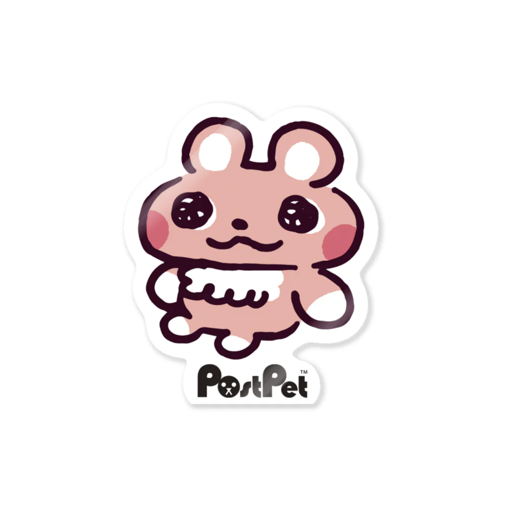 PostPet Official Shopのおすわりコモモ Sticker