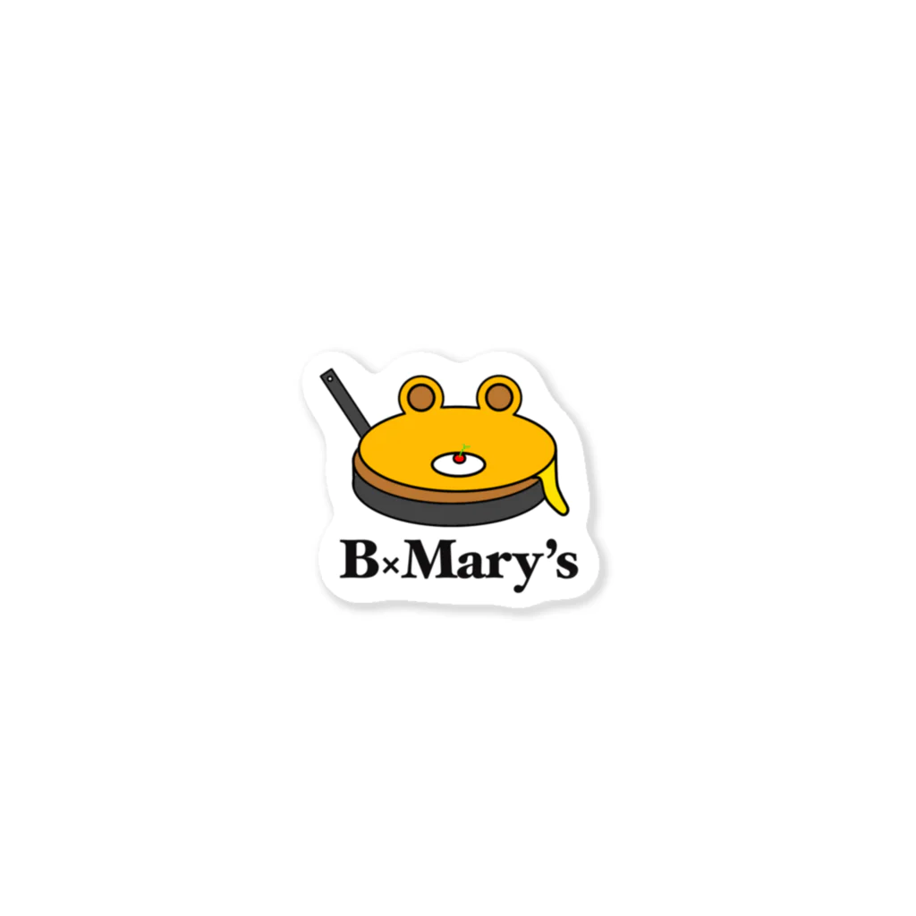 B×Mary’s のパンケーキ ステッカー