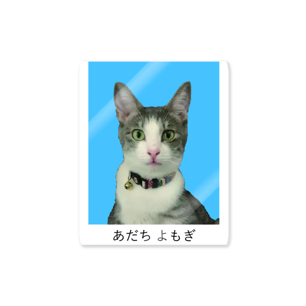 さくらんぼるぎーにのねこさん証明写真 Sticker