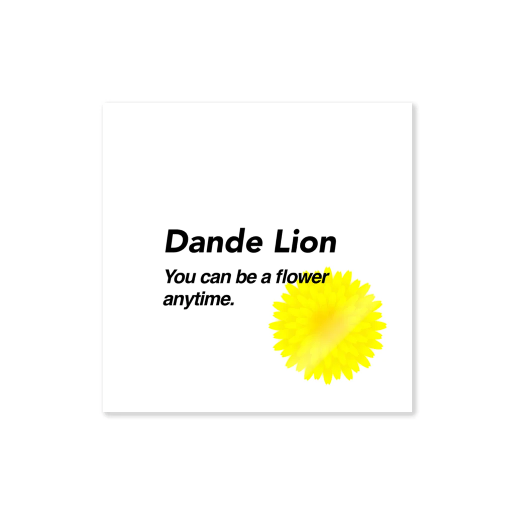 DandeLionのDandeLion ステッカー