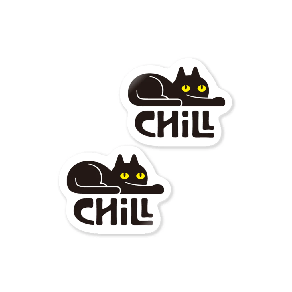 BBPのCHILL / CAT Sticker