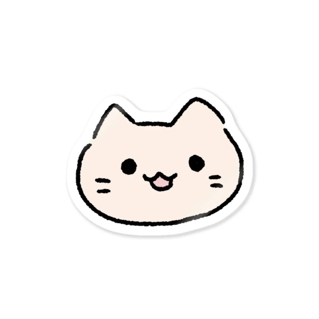 UTたこやきのshopのかわいいねこのステッカー Sticker