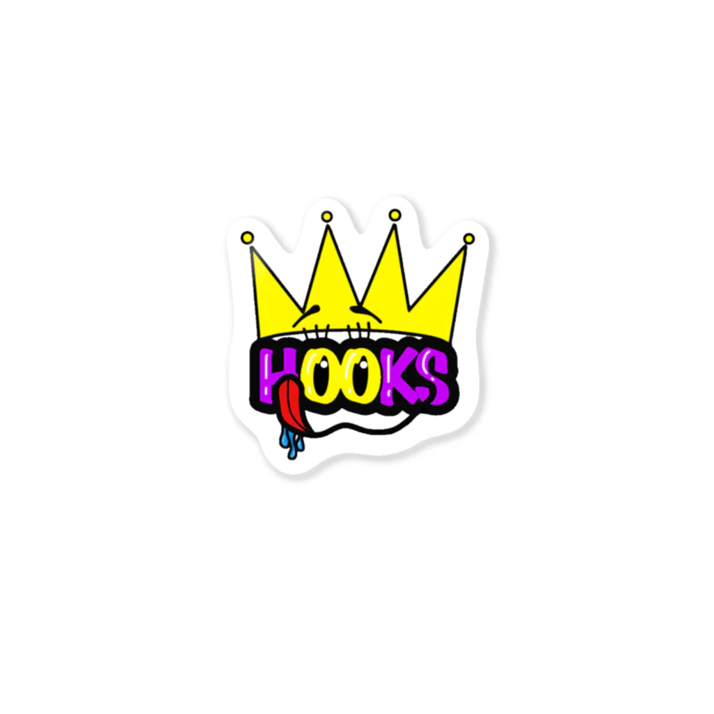 HooksのHooks_jp Sticker