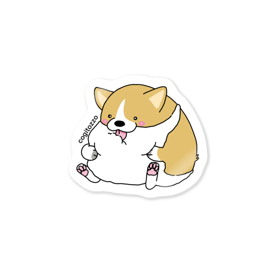 5corgisのcogitozzo Sticker