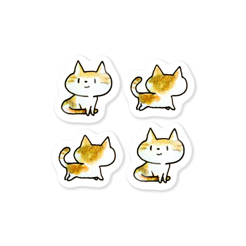 ohirune_sanpoの今日見た猫 Sticker