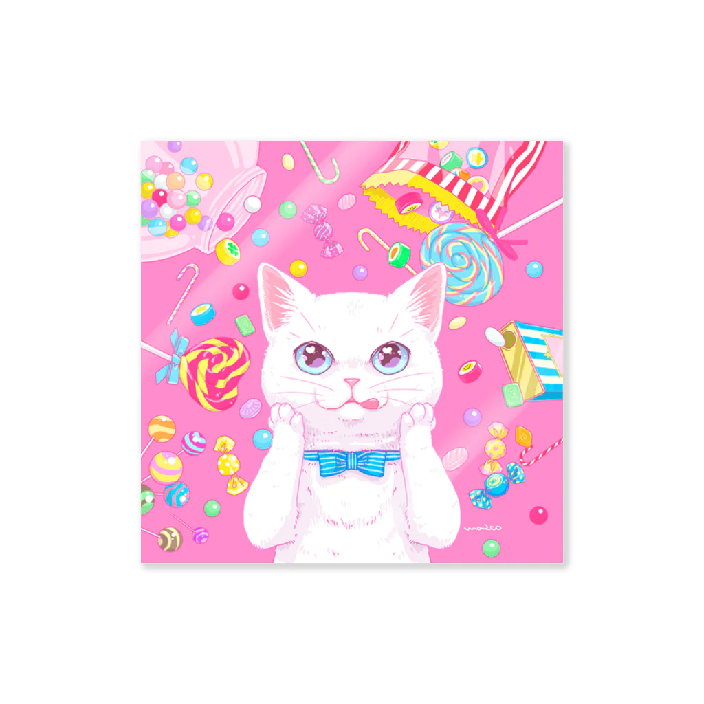 kima-maniのCat meet candy Sticker