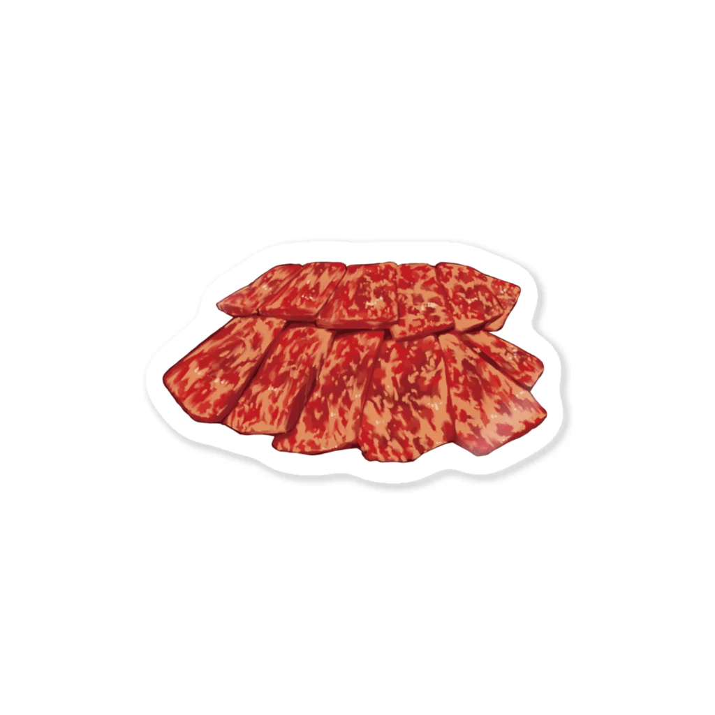 からだにやさしいの焼く前のお肉2 Sticker