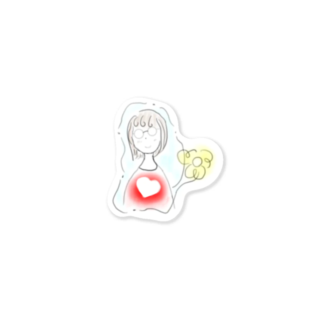 ﾄﾐﾐ ﾂ  ｼｭｳﾄ ．のたんぽぽのように Sticker