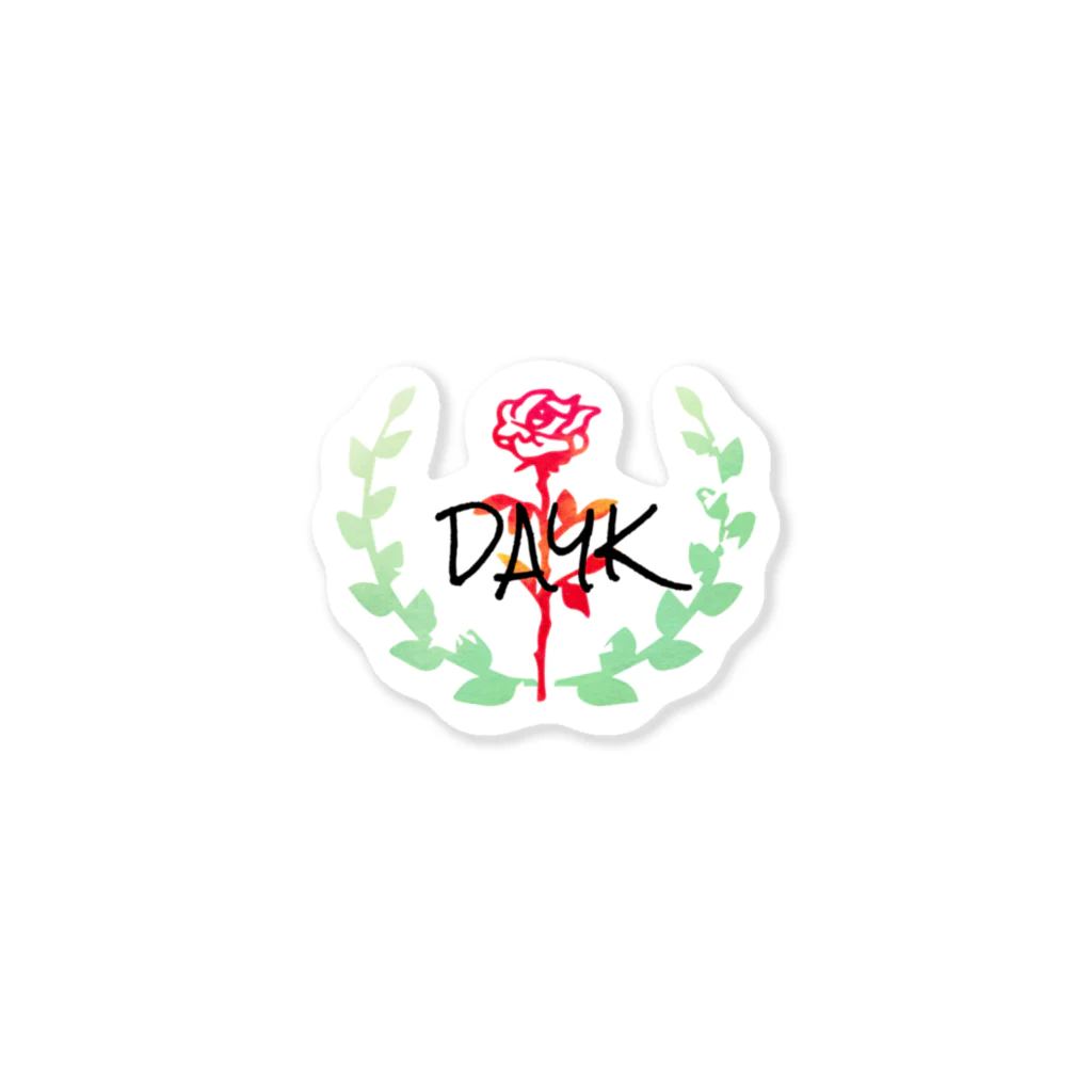 DAYKのDAYK ROSE Sticker