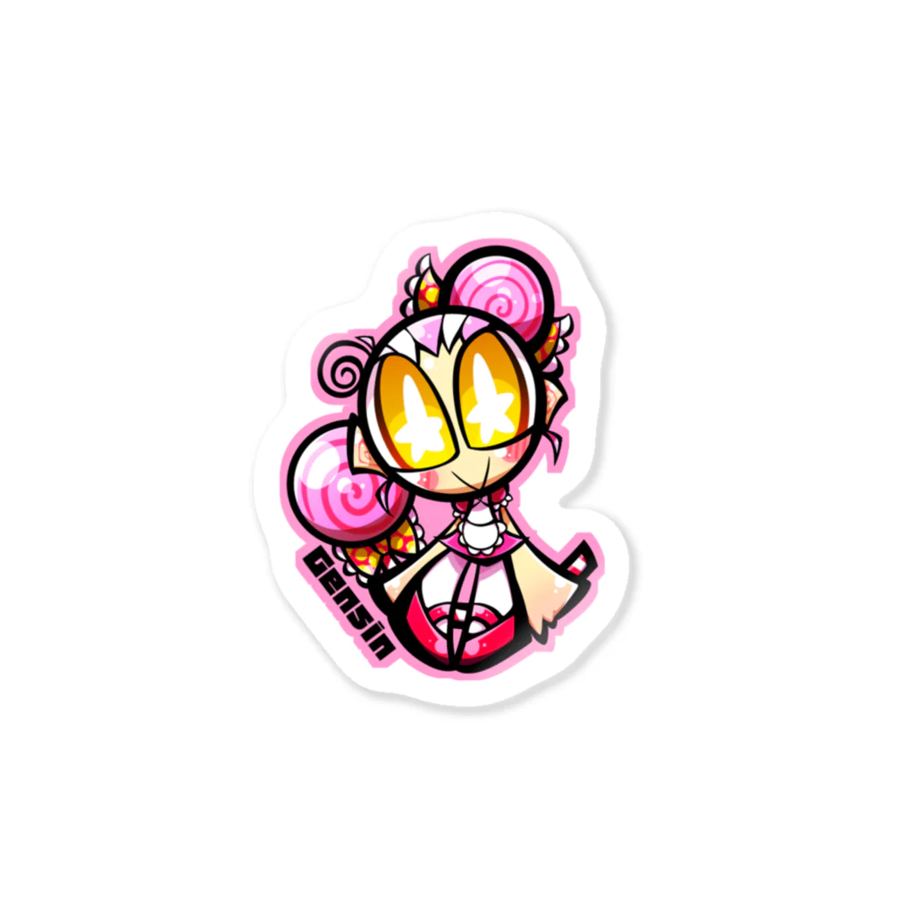 G-PUNKのちびポップちゃん Sticker