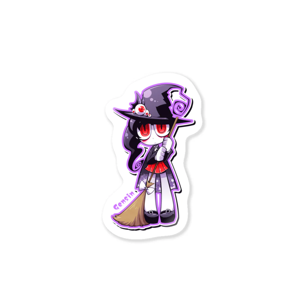 G-PUNKの魔女見習い☆舞ちゃん Sticker