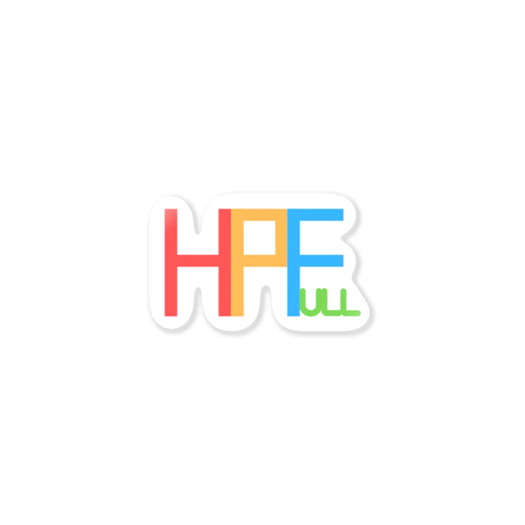 hpfull倶楽部のHPFULL-COLORFUL Sticker